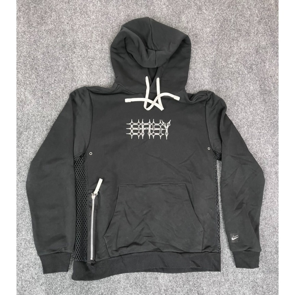 Nike KD Kevin Durant Dri fit Hoodie Black Long Sleeve Basketball Size M